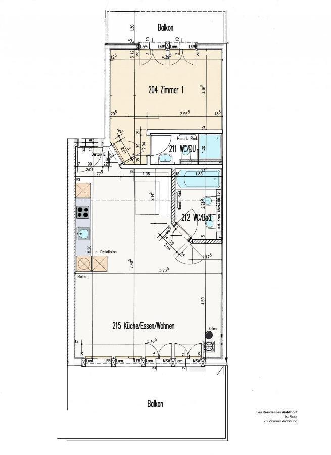 Les Residences Waldbort 翁根 外观 照片